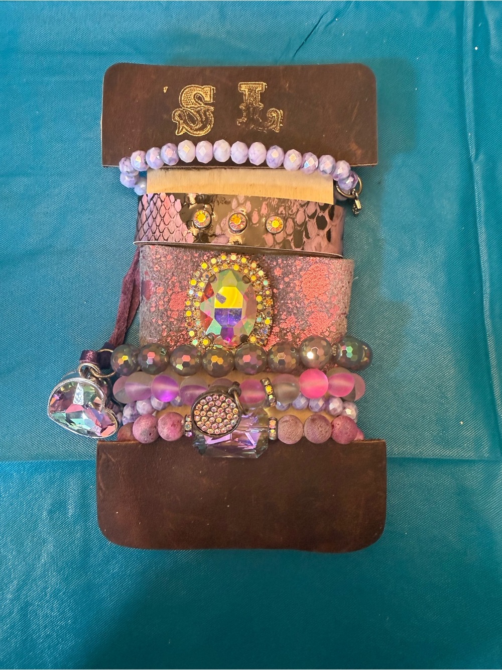 Wrapped In Purple Bling Jumbo Stack